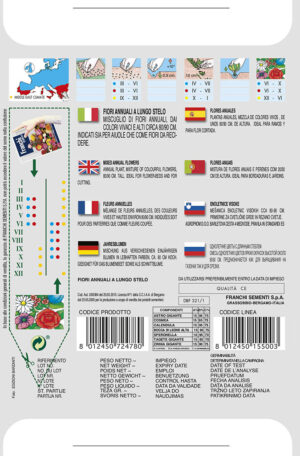 Zmes jednoročných kvetín