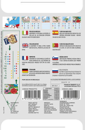 Zmes sušených kvetín