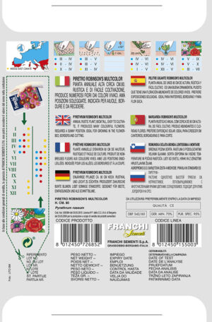 Chryzantéma ružová - ROBINSON'S – ZMES FARIEB