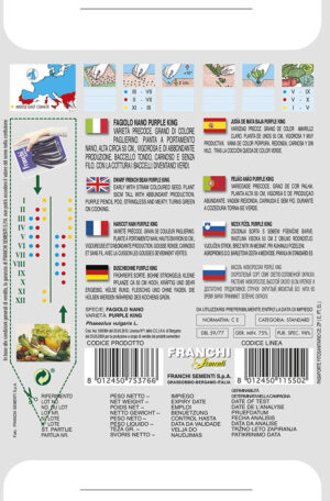 Fazuľa nízka - PURPLE KING