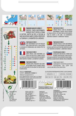 Rajčiak tyčkový - MUSCATO F1