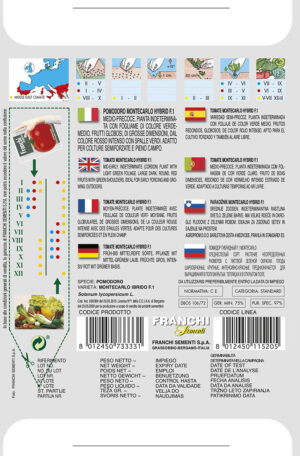 Rajčiak tyčkový - MONTECARLO F1