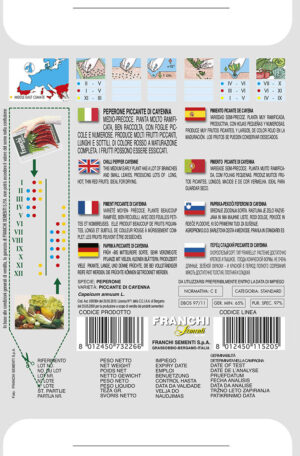 Paprika štipľavá - DI CAYENNA F1