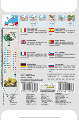 Reďkovka - BIELA OKRÚHLA