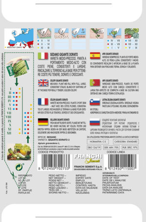 Zeler vňaťový - GIGANTE DORATO 2