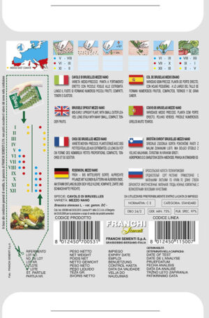 Ružičkový kel - CAVOLO DI BRUXELLES