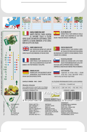 Čínska kapusta - PAC CHOY