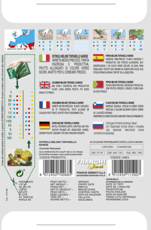 Uhorka šalátová - TORTARELLO BARESE