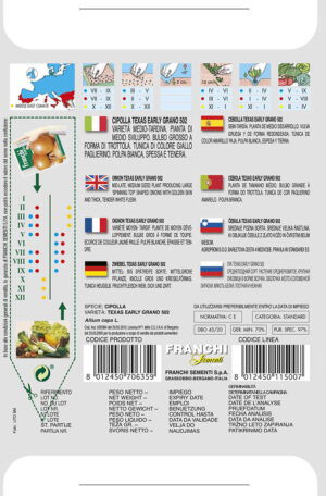 Cibuľa - TEXAS EARLY GRANO 502