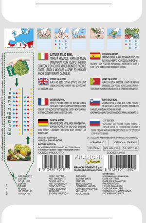 Šalát listový - SALAD BOWL