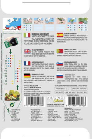 Baklažán - BLACK BEAUTY