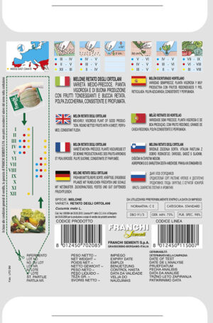 Melón cukrový - RETATO DEGLI ORTOLANI