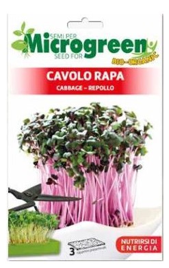 Mikrozeleninka - BIO - Červený kaleráb - Wener blauwe